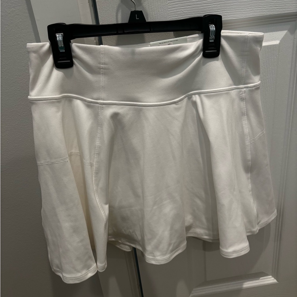 SO Women's White A-Line Skirt